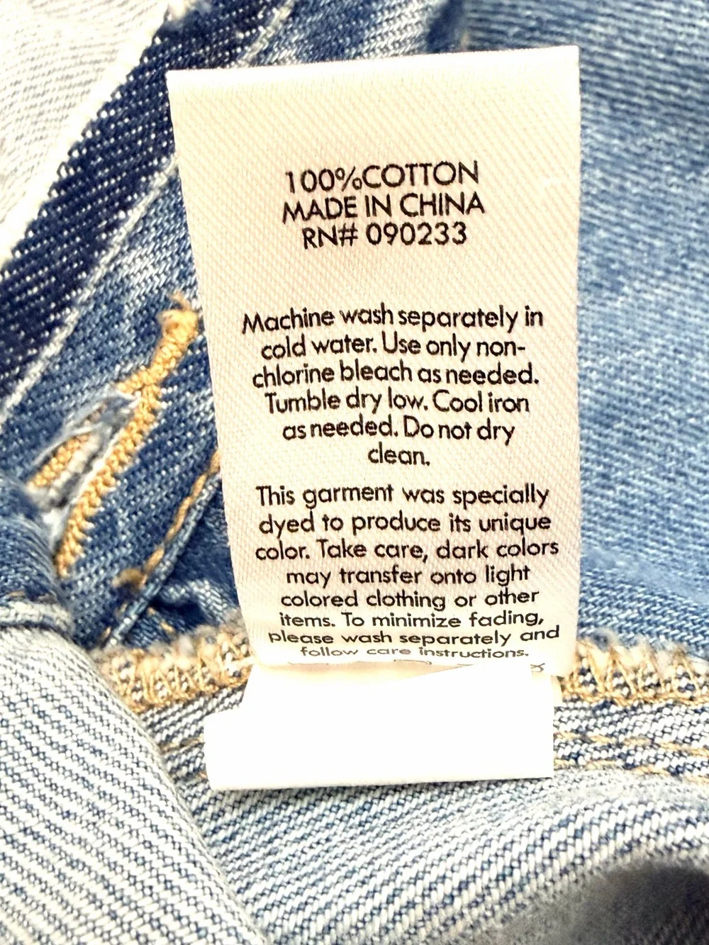 PacSun Denim Wrap Mini Skirt 27 Raw Waistband Frayed Hem Medium Wash Y2K